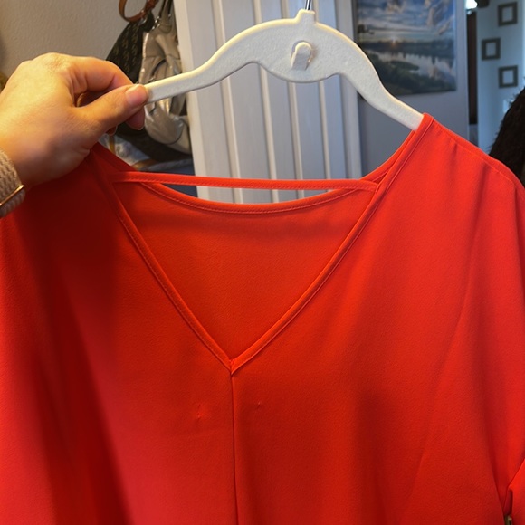 Bright coral, women’s dress, Maurices size medium - Picture 4 of 4